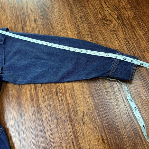 LELIS POWER SHOULDER UTILITY DEMIN DREES SIZE XS - Picture 9 of 16